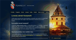 Desktop Screenshot of humprecht.cz